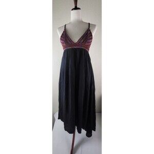 Elegant Black and Pink Women's Dress